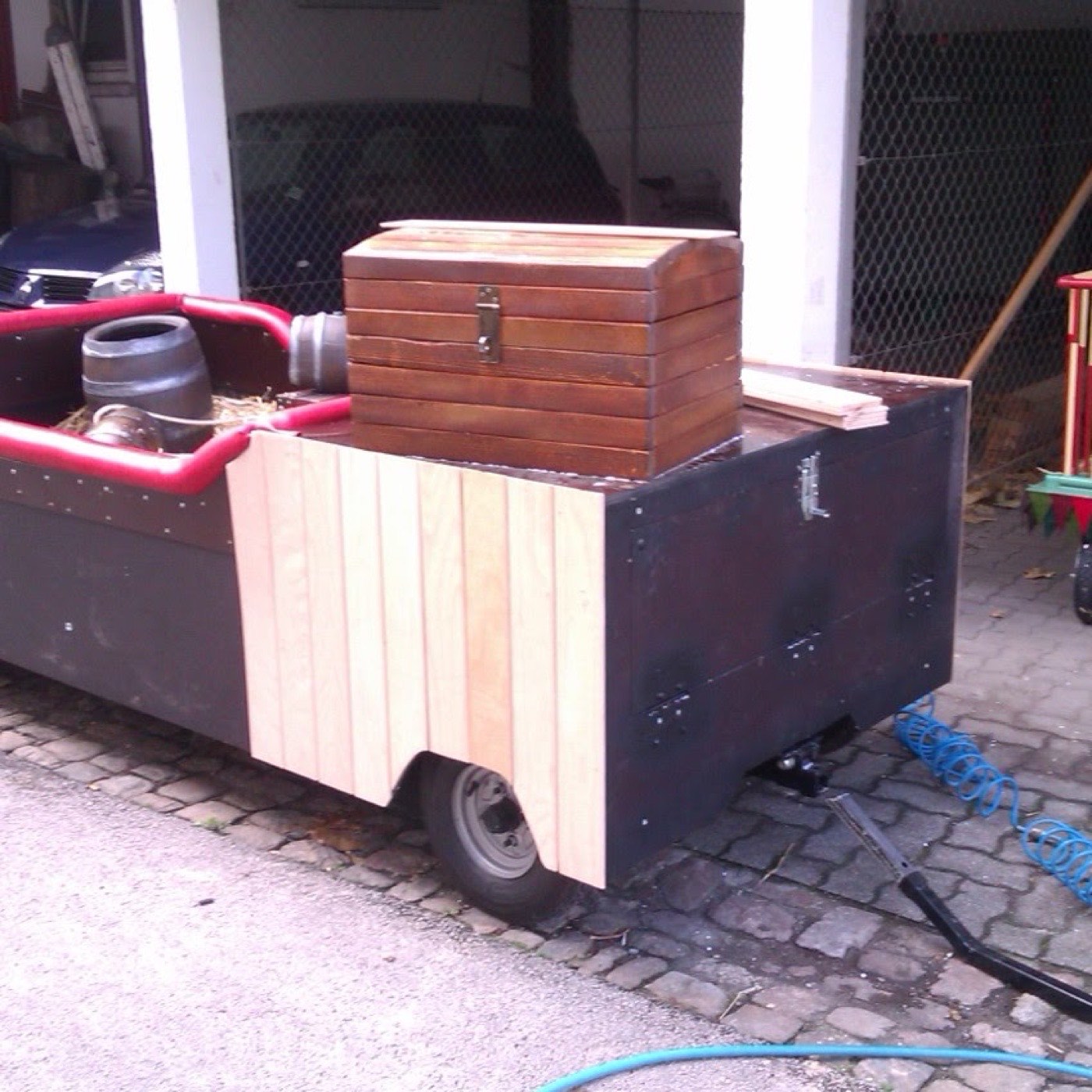 Der Notirstrohwagen der Notir auf Fürsteneck