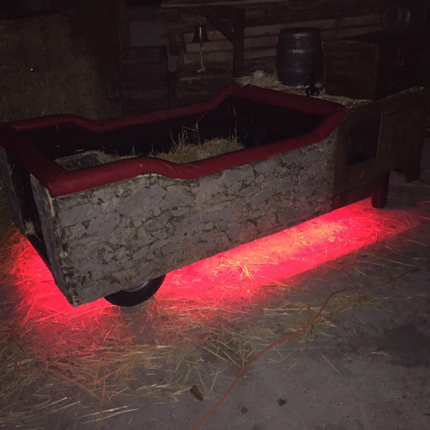 Der Notirstrohwagen der Notir auf Fürsteneck